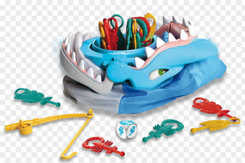 Shark Pressman Bite Board Game Toy PNG