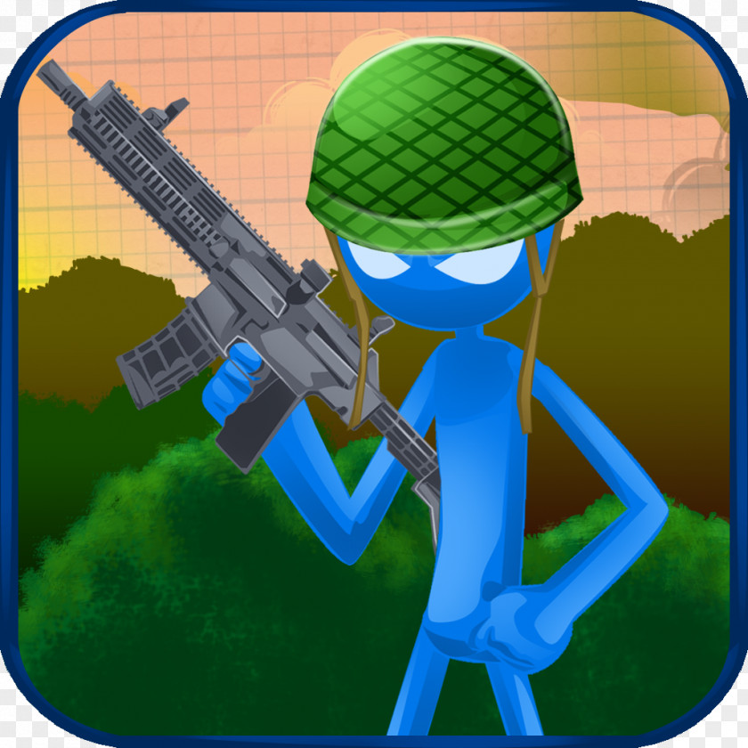 Soldier Cartoon Game Technology Green PNG