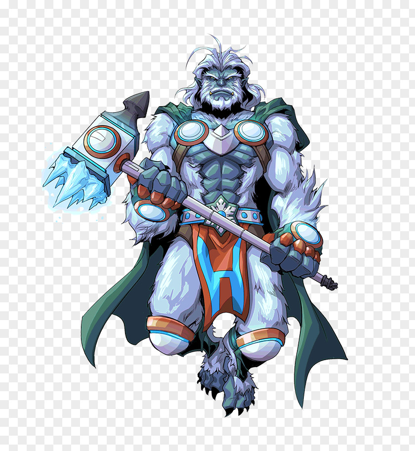 Yeti Legendary Creature Urban Rivals Sword And Sorcery Hero PNG