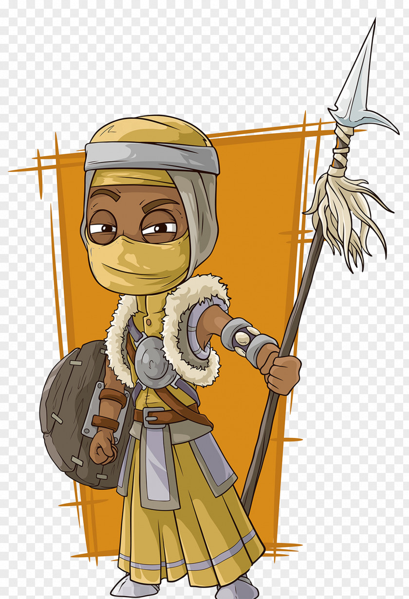 Arab Soldiers With Weapons Cartoon Royalty-free Photography Illustration PNG