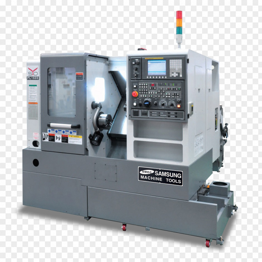 Cnc Machine Tool Lathe Computer Numerical Control Controllo Numerico Cylindrical Grinder PNG