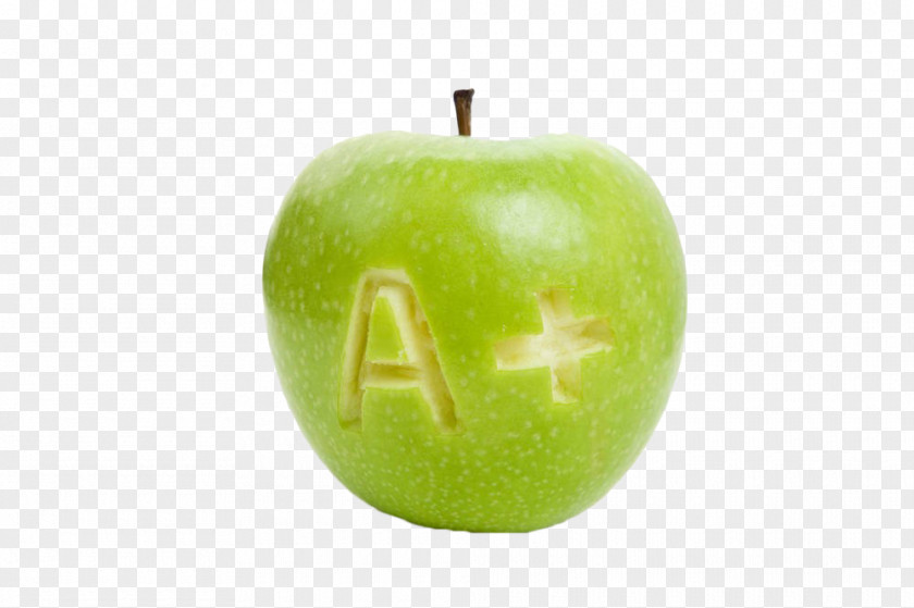 Green Apple On The A + Plus And Minus Signs Stock Photography Royalty-free PNG