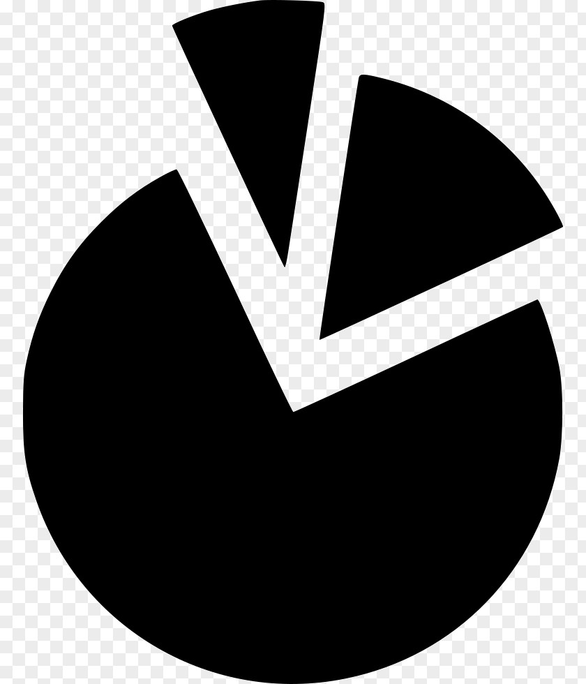 M LineData Icon Chart Logo Font Angle Black & White PNG