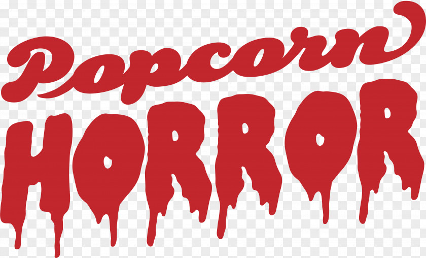 Running Popcorn Horror Logo Tumblr Transparency PNG