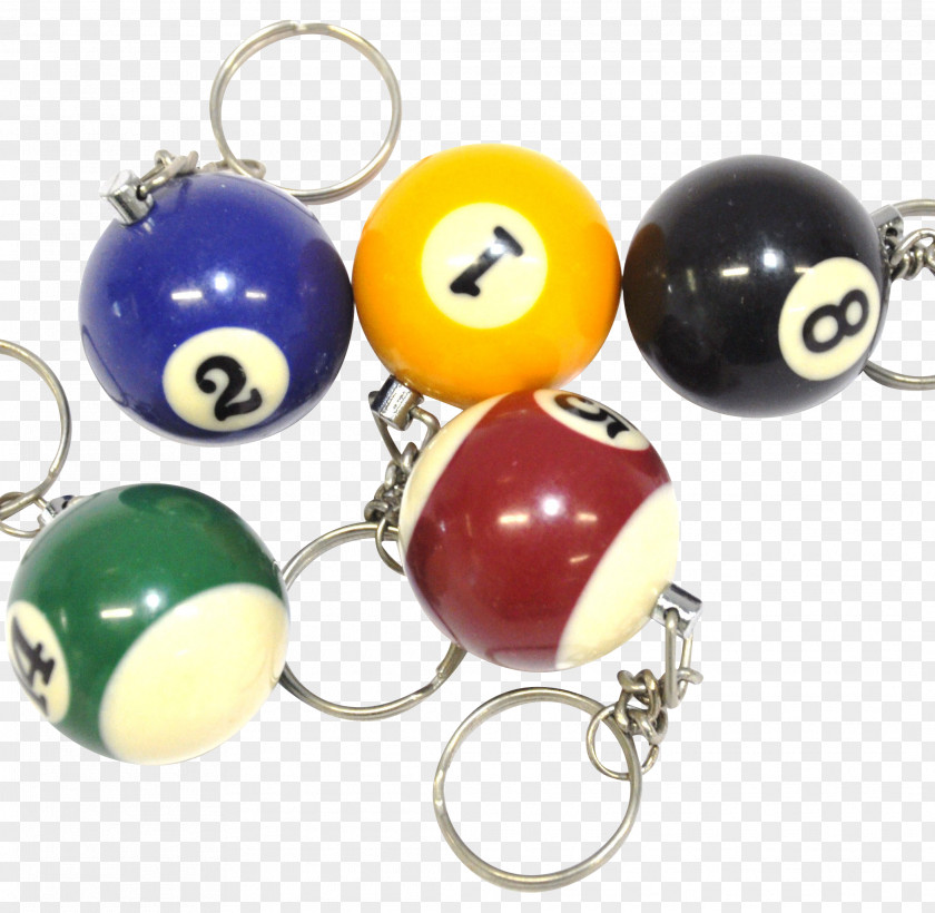 Billiards Eight-ball Billiard Balls Key Chains Pool PNG