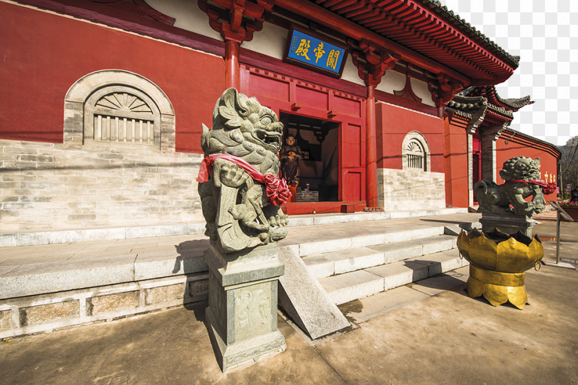 Fuyuan Temple Building Jinci Architecture PNG
