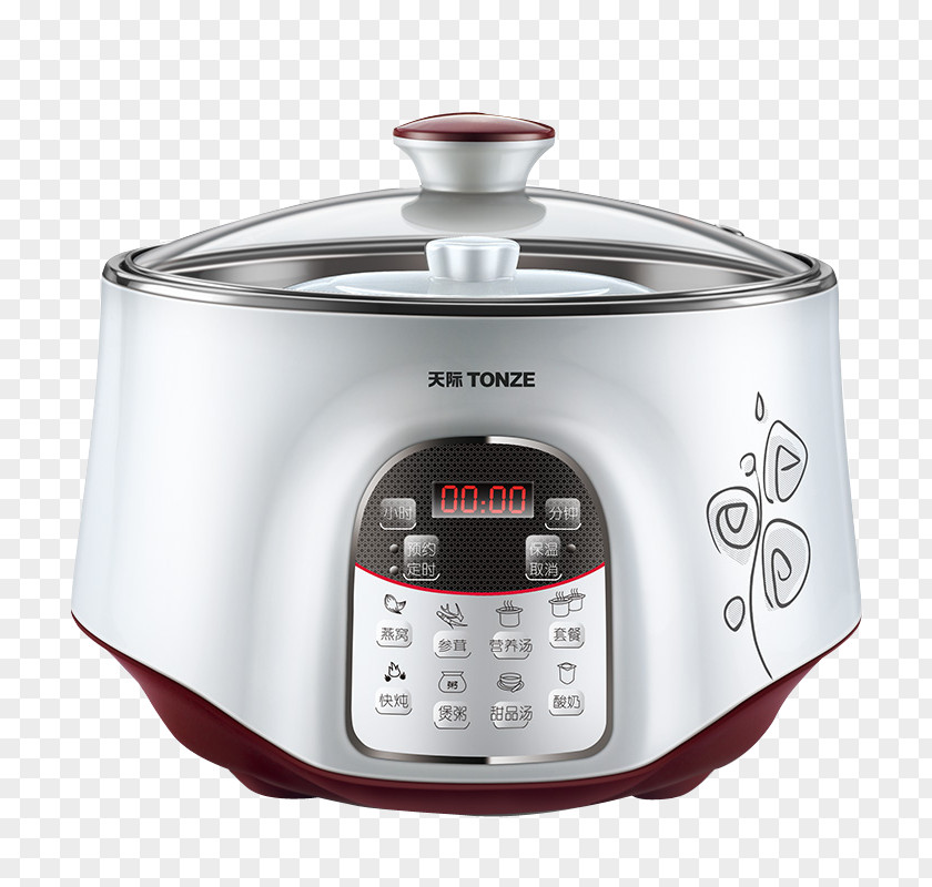 Intelligent Rice Cooker Congee Simmering Stock Pot Home Appliance PNG