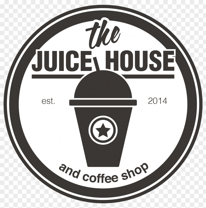 Juice Logo The House Smoothie Cafe Coffee PNG