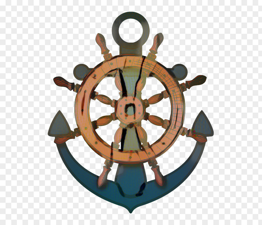 Spoke Metal Ship Steering Wheel Background PNG