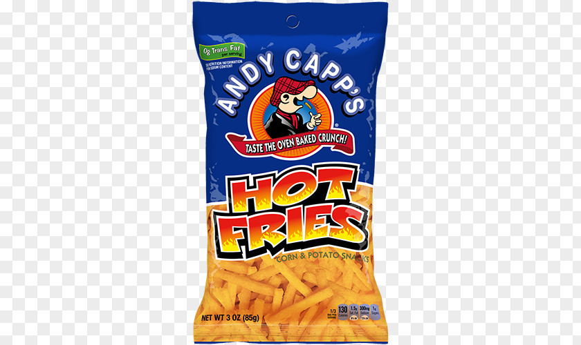 Barbecue French Fries Cheese Andy Capp's PNG