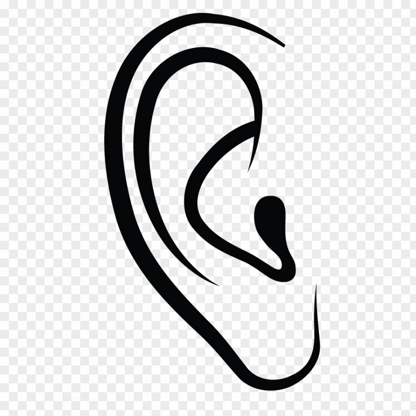 Ear Canal Symbol Clip Art PNG