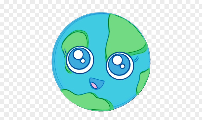Fictional Character Smile Green Cartoon Aqua Circle Clip Art PNG