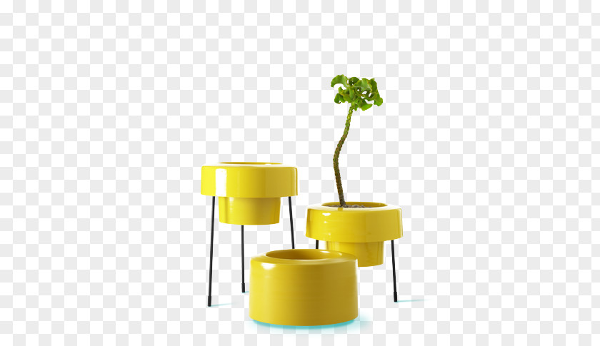 Jet Link Flowerpot Mid-century Modern Houseplant Flower Box PNG