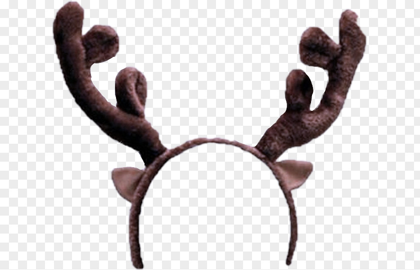 Moose Costume Antler Horn Hair Accessory Headgear Headband PNG