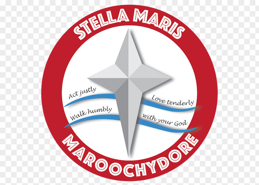 Plan Intarsia Cross With Praying Hands Stella Maris School Parish Office (Stella Maroochydore) Logo National Primary PNG