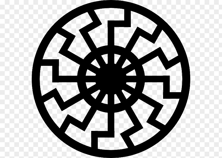 Symbol Wewelsburg Black Sun Cross Nazism PNG