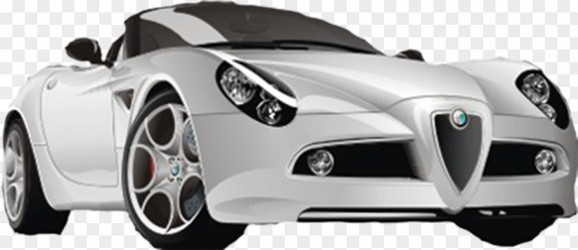 Advanced Car Sports Alfa Romeo Light PNG