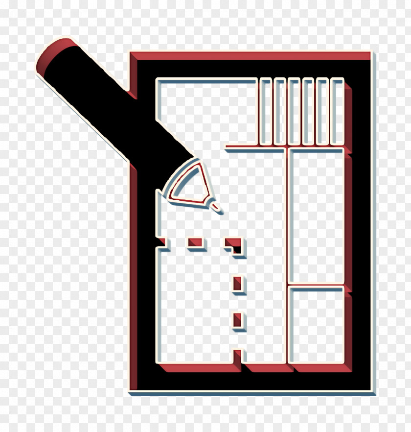 Buildings Icon Drawing House Plan Sketch PNG