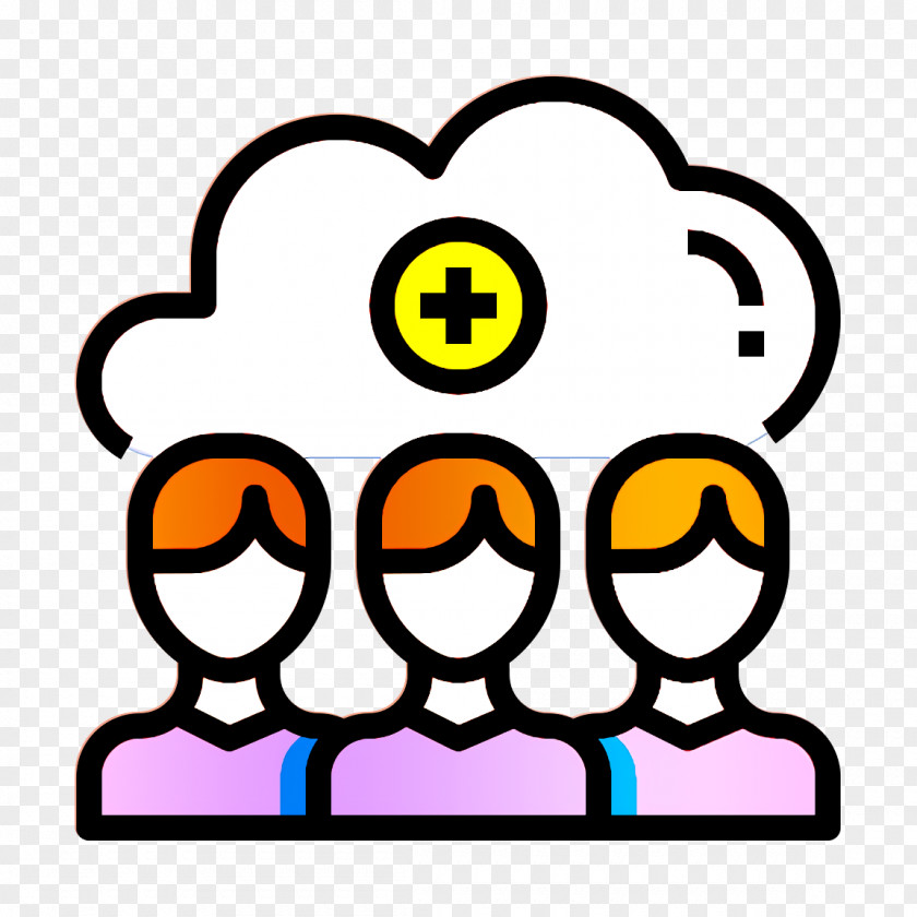 Cloud Storage Icon Fintech PNG