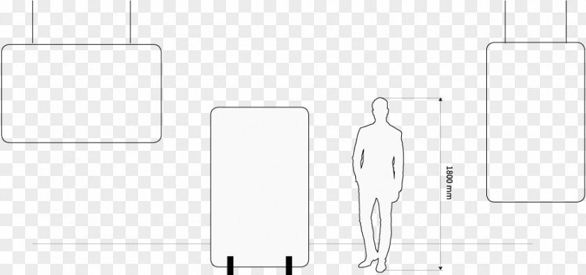 Height Measurement Paper Finger Drawing White PNG