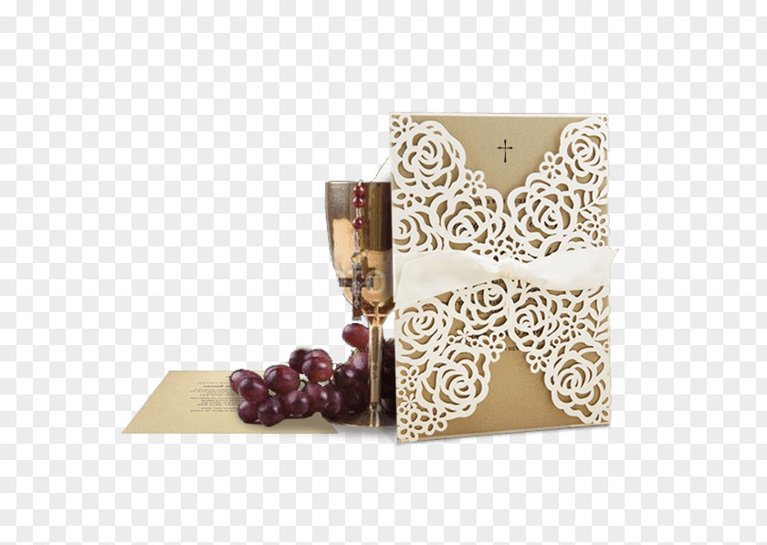 Holy Communion Wedding Invitation Paper First Convite PNG