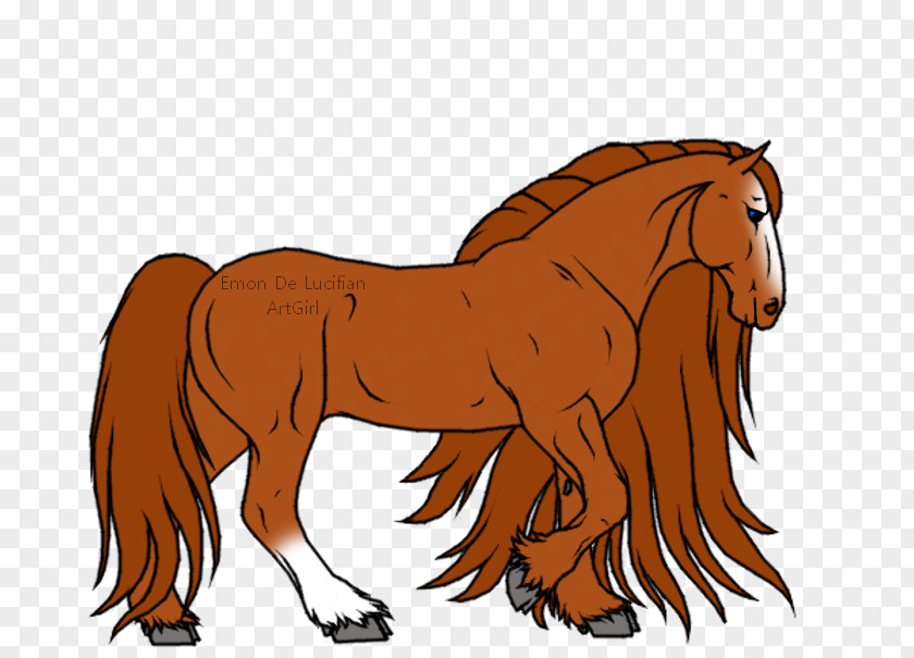 Lion Stallion Mustang Mane Bridle PNG