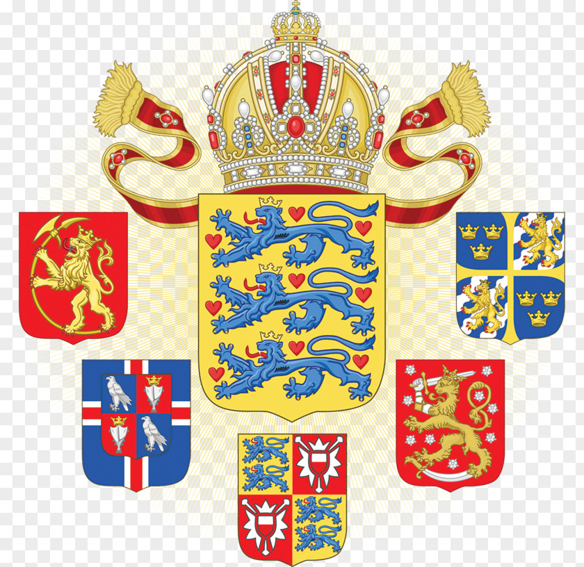 Scandinavian Coat Of Arms Denmark Heraldry Crest Old Norse PNG