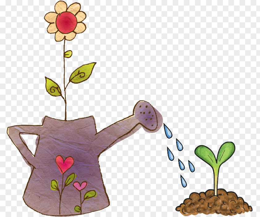 Seedling Floral Design Child Care PNG