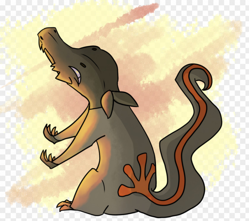 Sneaky Carnivora Cartoon Legendary Creature PNG