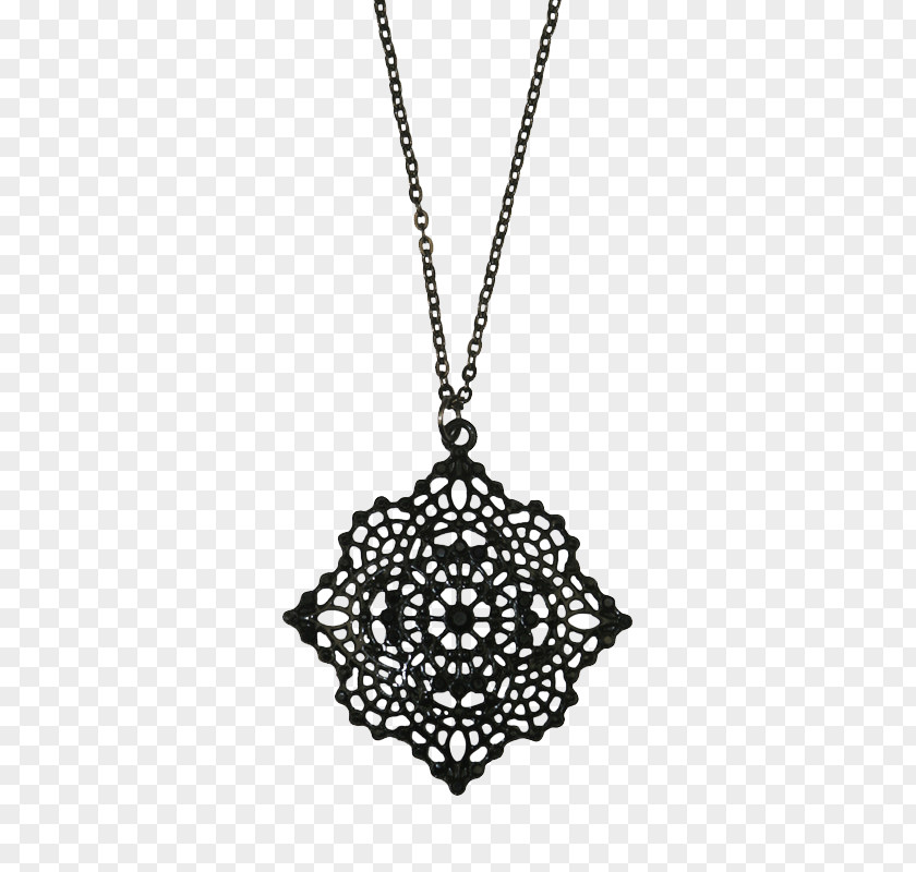 Square Necklace Locket PNG