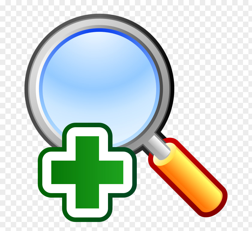 Zoom Magnifying Glass Clip Art PNG