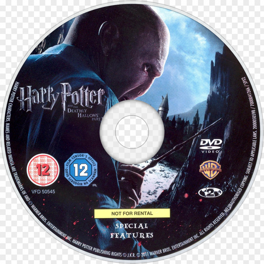 Dvd Compact Disc Harry Potter And The Deathly Hallows: Part I DVD Blu-ray PNG