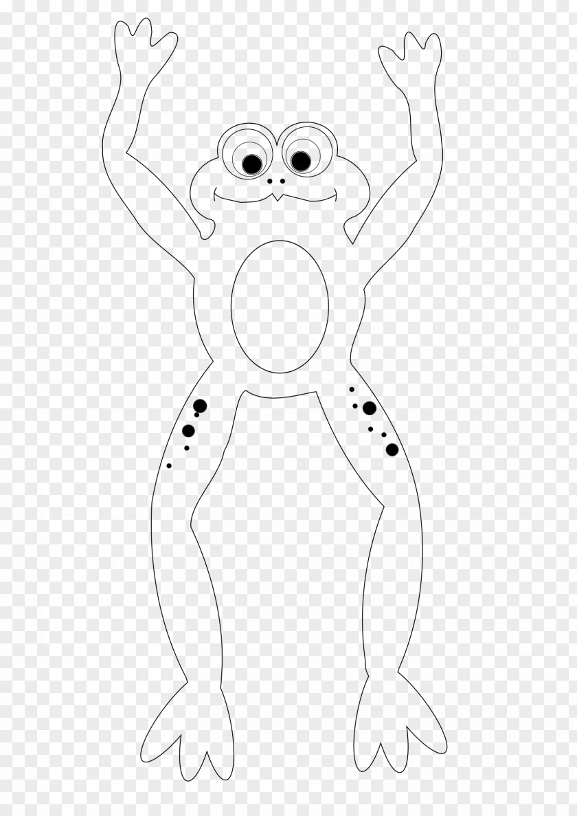 Frog Drawing /m/02csf Line Art Clip PNG