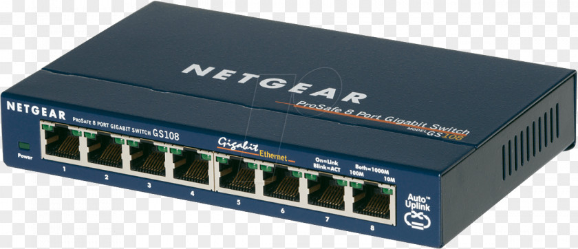 Gigabit Ethernet Netgear 1000BASE-T PNG