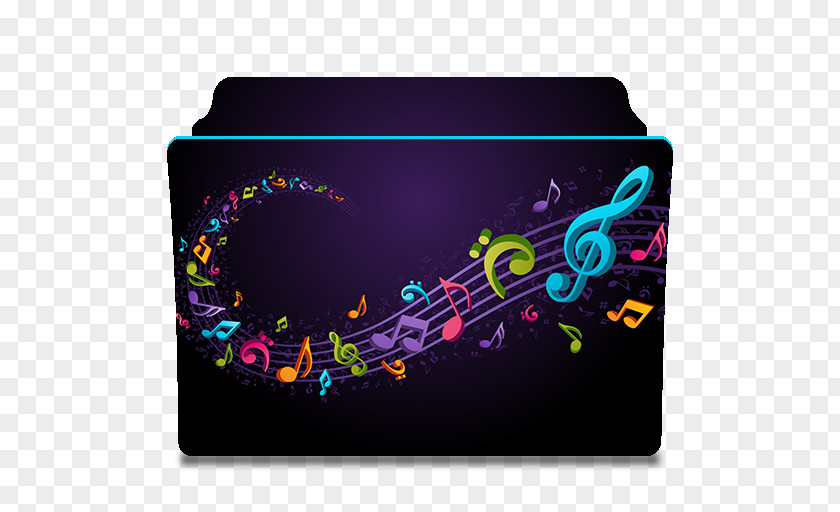 Musical Note Theatre Desktop Wallpaper PNG