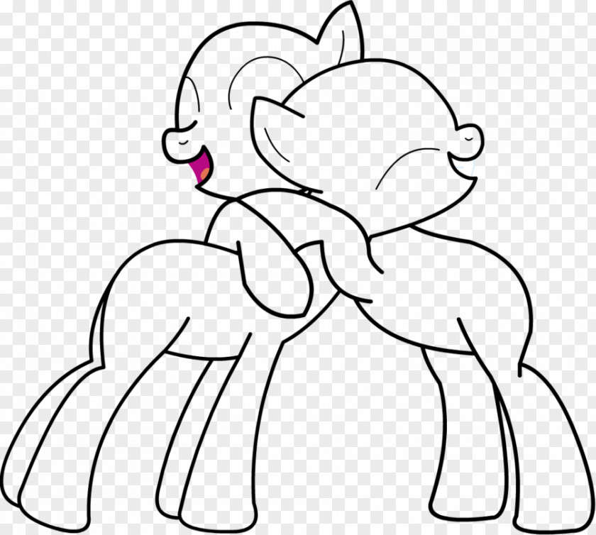 Pictures Of People Hugging Pony Hug Drawing Clip Art PNG
