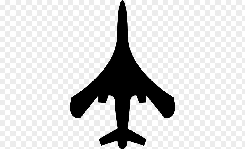 Silhouette Bottom Decoration Airplane PNG