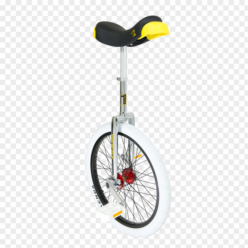 Bicycle 20 QU-AX 'Profi' Unicycle Qu-Ax Profi Isis Blk Alu Rim, Tyres Yellow Monocycle Muni 19 Noir By Luxus PNG