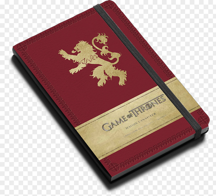 Book Mockup Jaime Lannister Tyrion House Game Of Thrones, Maison Lannister: Carnet Ligné Avec Pochette Targaryen PNG