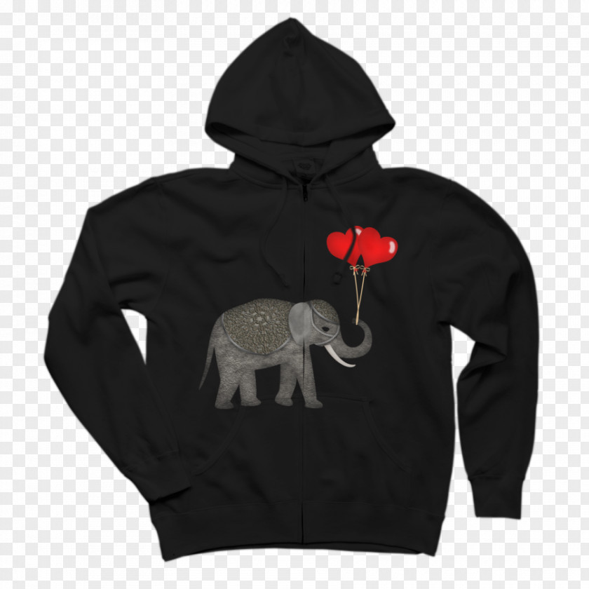 Dressing Baby Elephant Hoodie T-shirt Sweater Clothing Bluza PNG