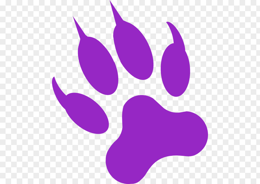 Footprint Black Panther Dog Cougar Paw Clip Art PNG