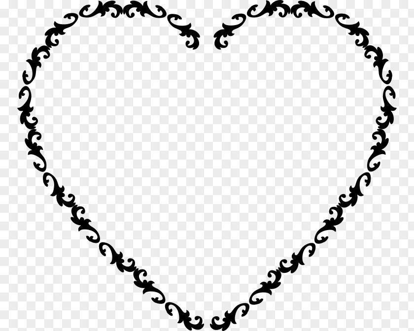 Heart Frame Borders And Frames Clip Art PNG