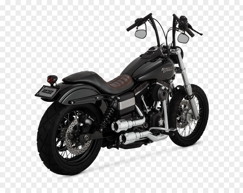 Motorcycle Exhaust System Harley-Davidson Sportster Super Glide PNG