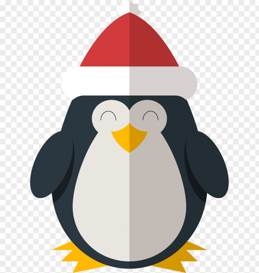 Penguin Christmas Day Image Vector Graphics PNG