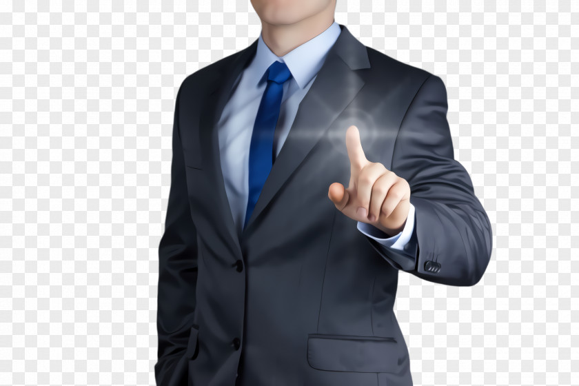 Tie Whitecollar Worker Suit Finger Formal Wear Thumb Gesture PNG