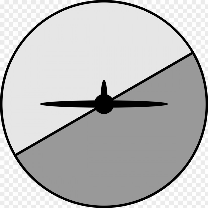 Aeroplane Airplane Attitude Indicator Aircraft Horizon Clip Art PNG
