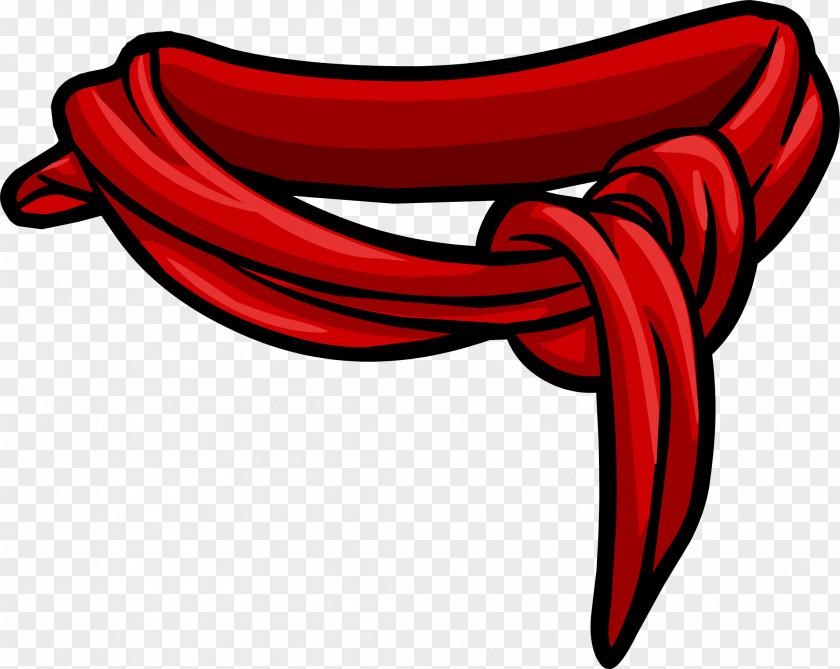Band Club Penguin Scarf Clothing Red PNG