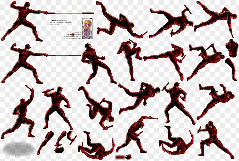 Carnage Marvel: Avengers Alliance Daredevil PlayStation Sega Saturn Sprite PNG