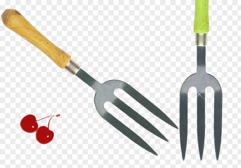 Color Metal Fork PNG