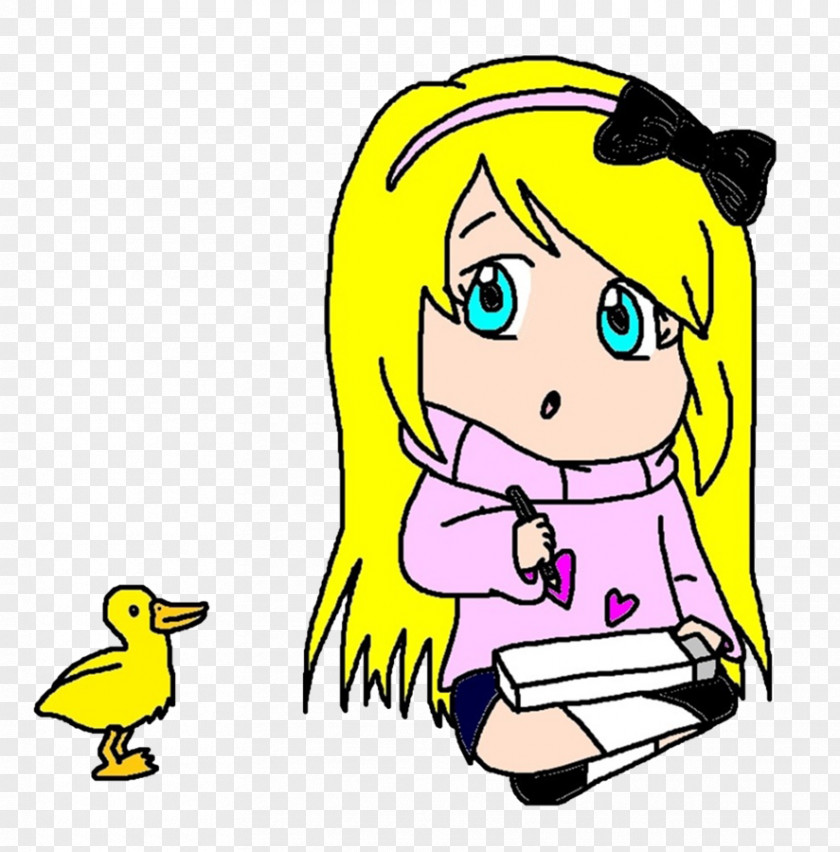 Duck Drawing Kawaii Clip Art PNG